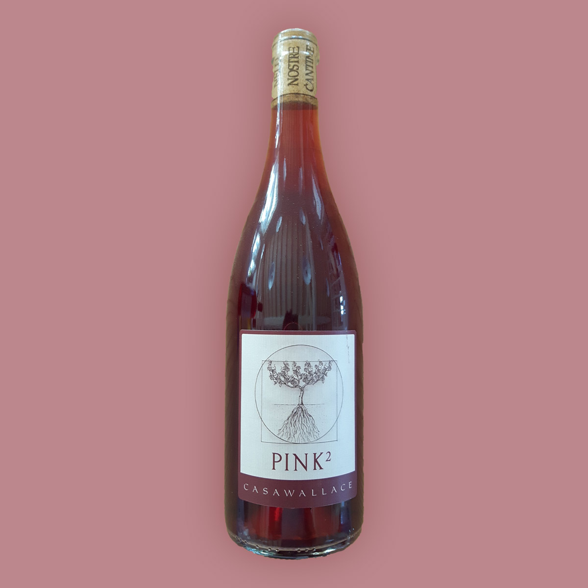 Pink - Casa Wallace Natural Rosè Wine